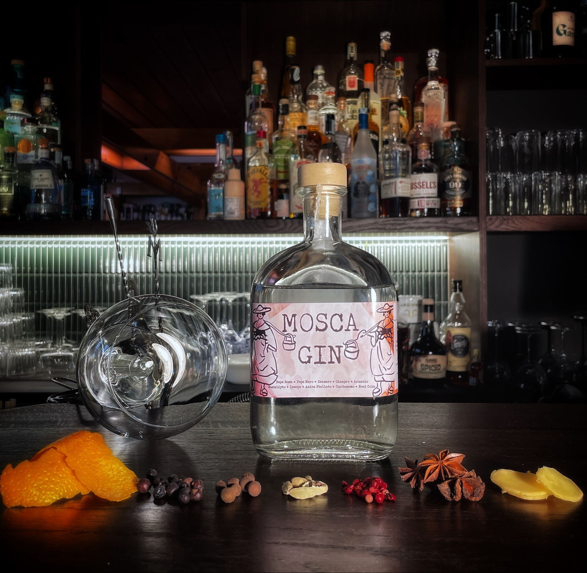 Gin di Enoteca La Moscheta